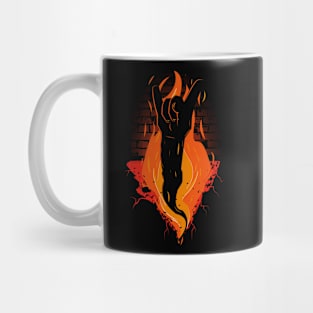 Hand from hell Mug